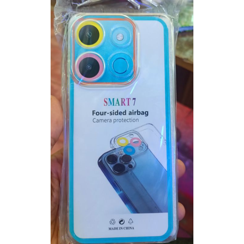 softcase airbag infinik smart 7 bening tebal