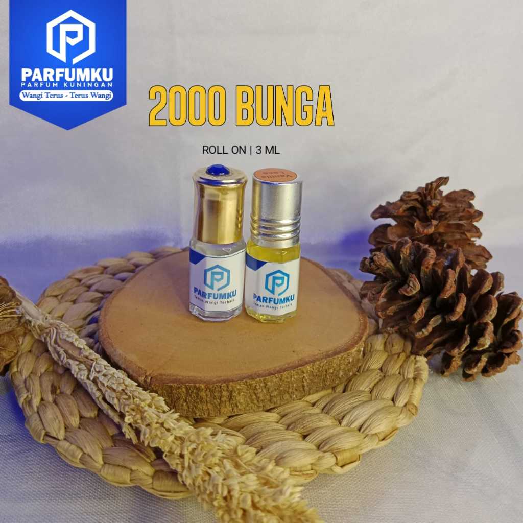 2000 BUNGA - Parfum Roll On / PARFUM ISLAMI BESTSELLER