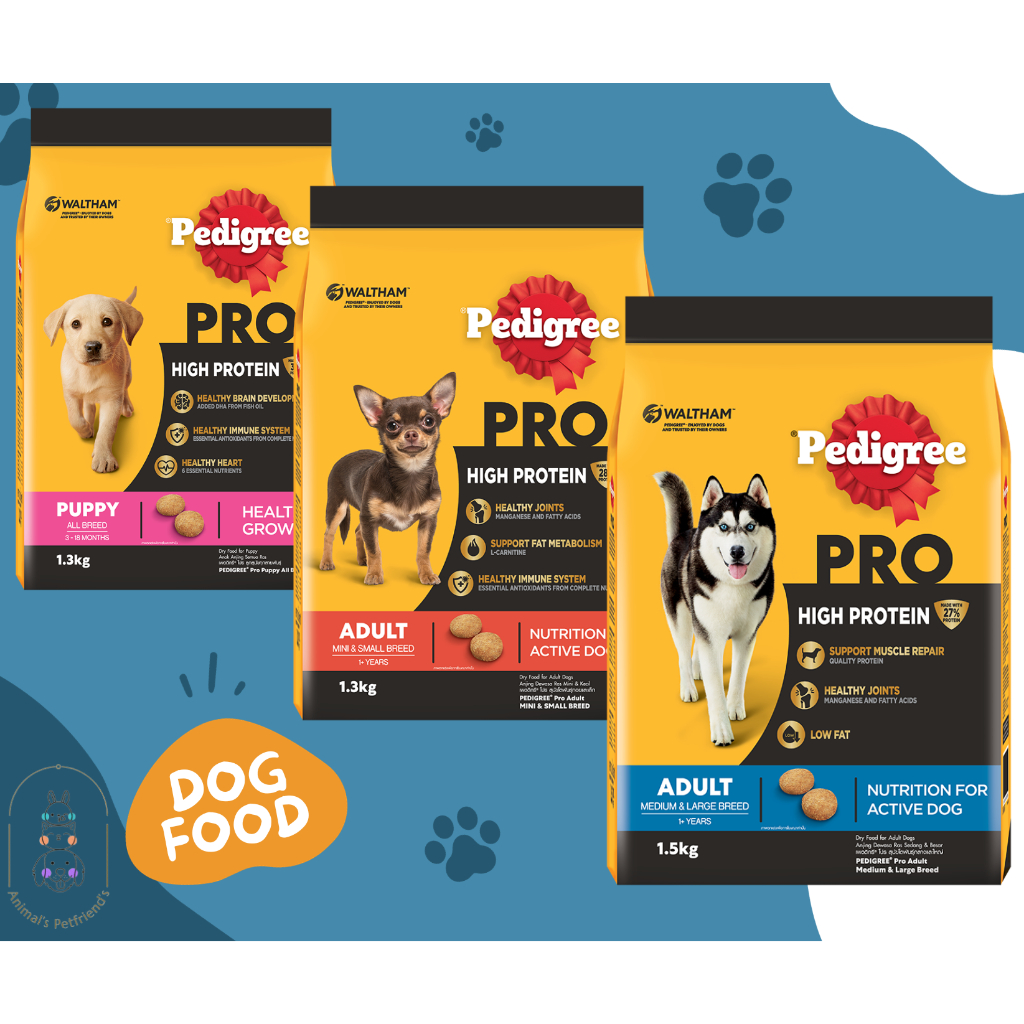 PEDIGREE ® Pro - Makanan Anjing - 1,3kg