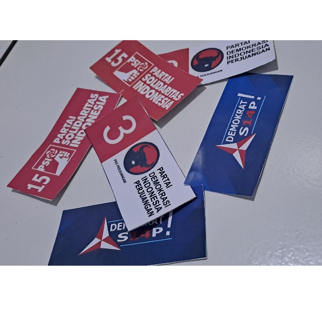 

STIKER LOGO PARTAI PEMILU