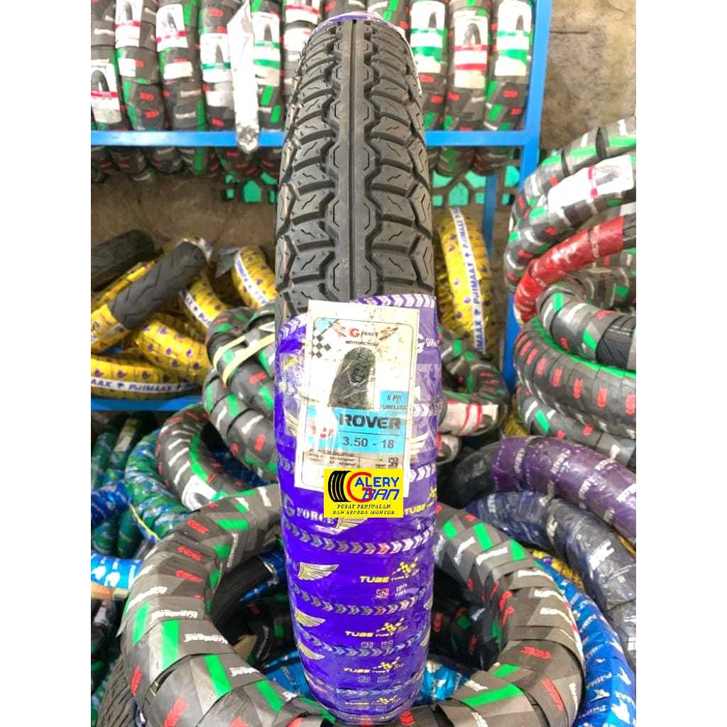 CUCI GUDANG BAN MOTOR G-FORCE ROVER 350-18 TUBELESS BAN MOTOR RING 18 ban luar 350-18 ban RX-king ba