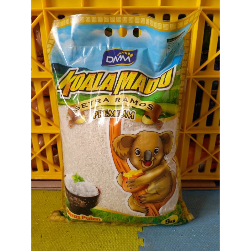 Beras Premium setra ramos beras pulen KOALA MADU 5 kg