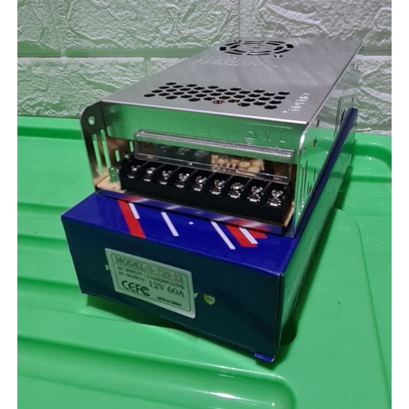 Power Supply 60A 12V Power Suplai 60A Power Supply 12V Power Supply Plus Fan