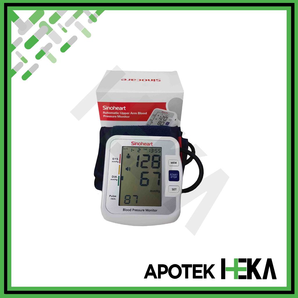 Sinoheart Blood Pressure Monitor BA 801 - Tensi Digital Tekanan Darah (BANDUNG)