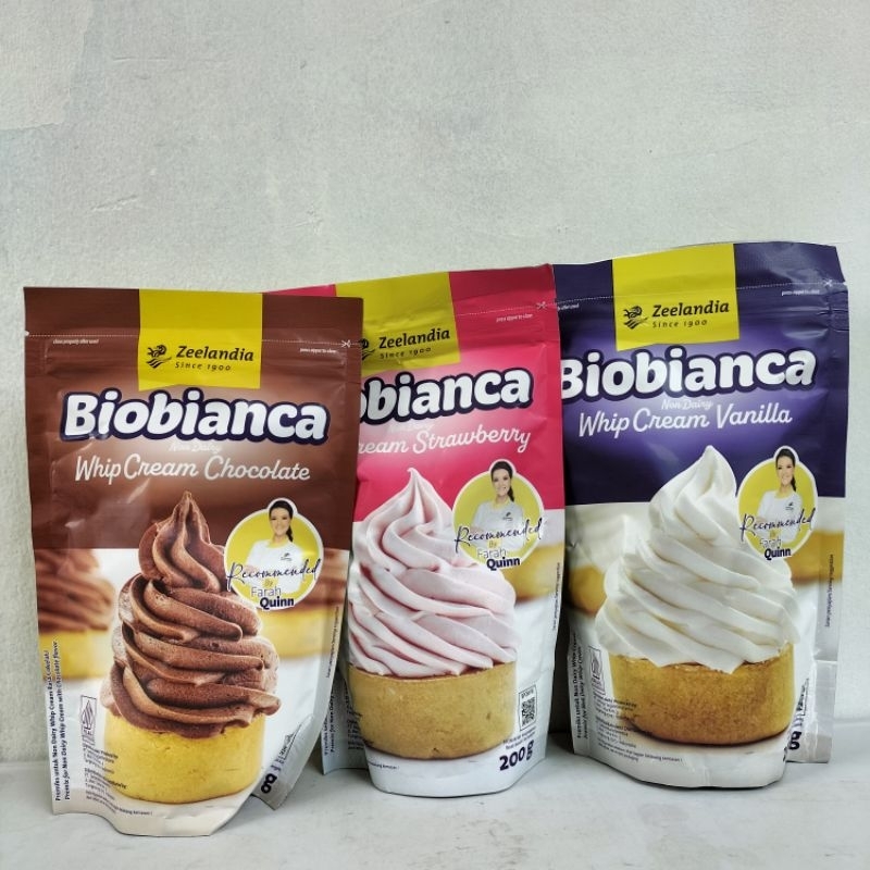 

Biobianca Whip cream bubuk Zeelandia 200gr