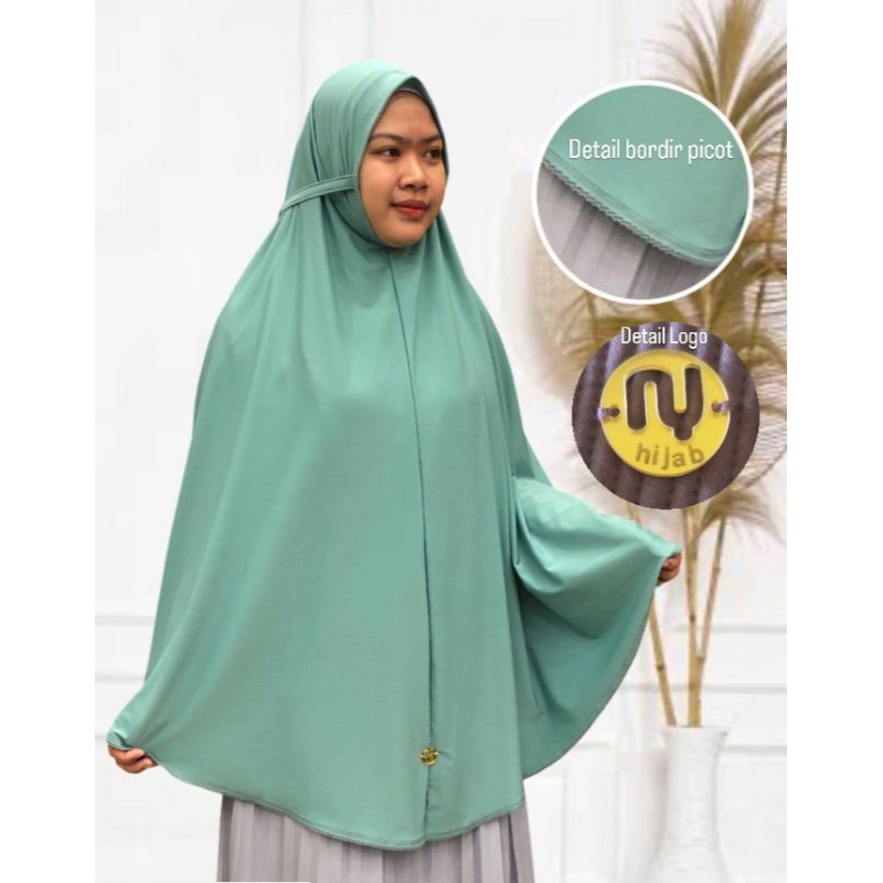 BERGO SIRIA/NO PET JUMBO BORDIR PICOT PLAT LOGO "NY"