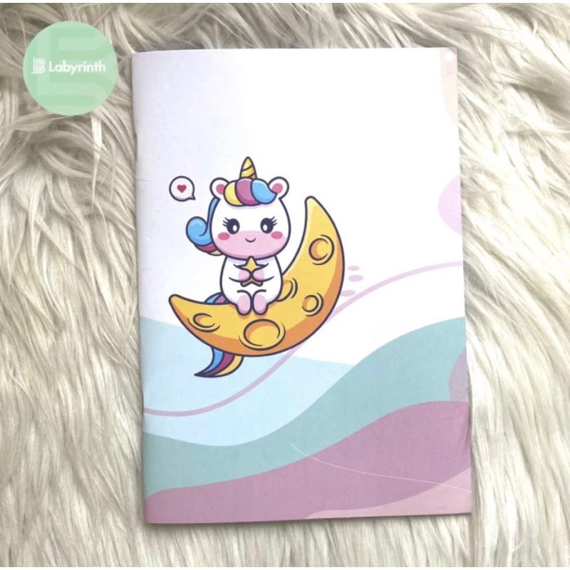 

Unicorn Little Pony Buku Tulis / Notebook A5 LD-804