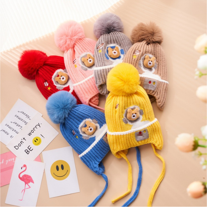 TOPI BAYI RAJUT / TOPI BAYI LUCU DAN HALUS
