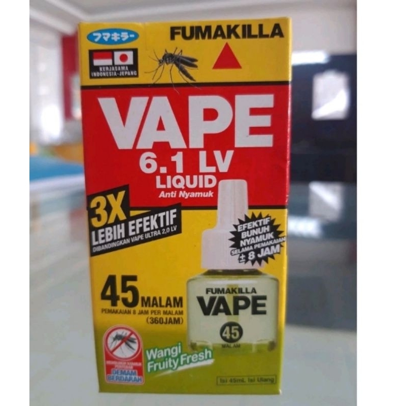 fumakila elektrik Refill 45 malam