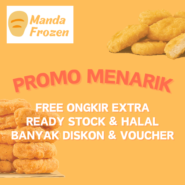 

BAH Kanzler Crispy Chicken Nugget 450 Gr Halal Beku