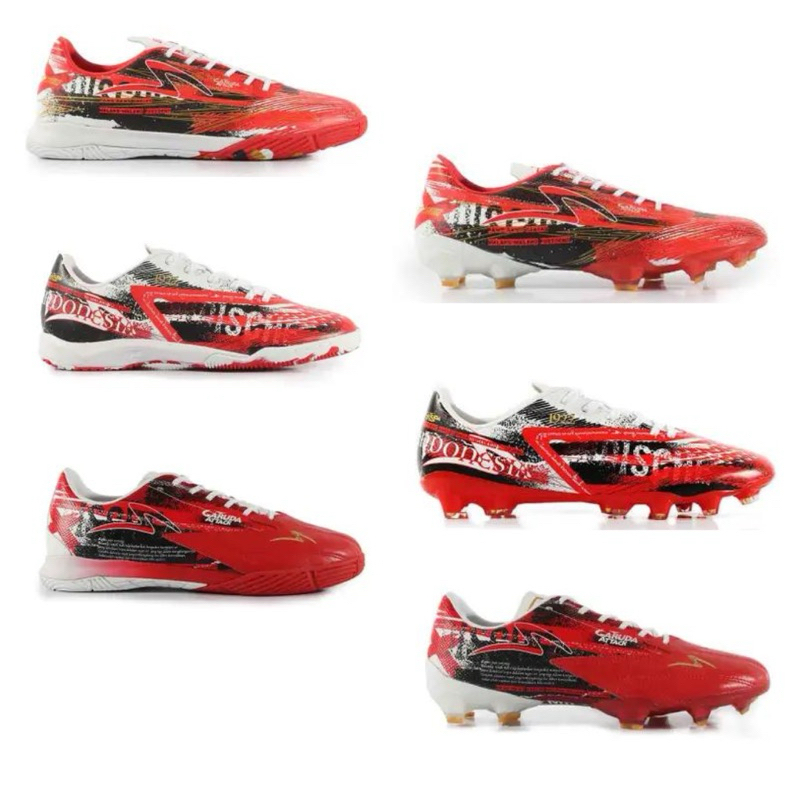 [FREE KAOS KAKI] Specs Lightspeed 3 Reacto Blitz Garuda Attack GA 22 IN & FG / Sepatu Futsal & Sepak