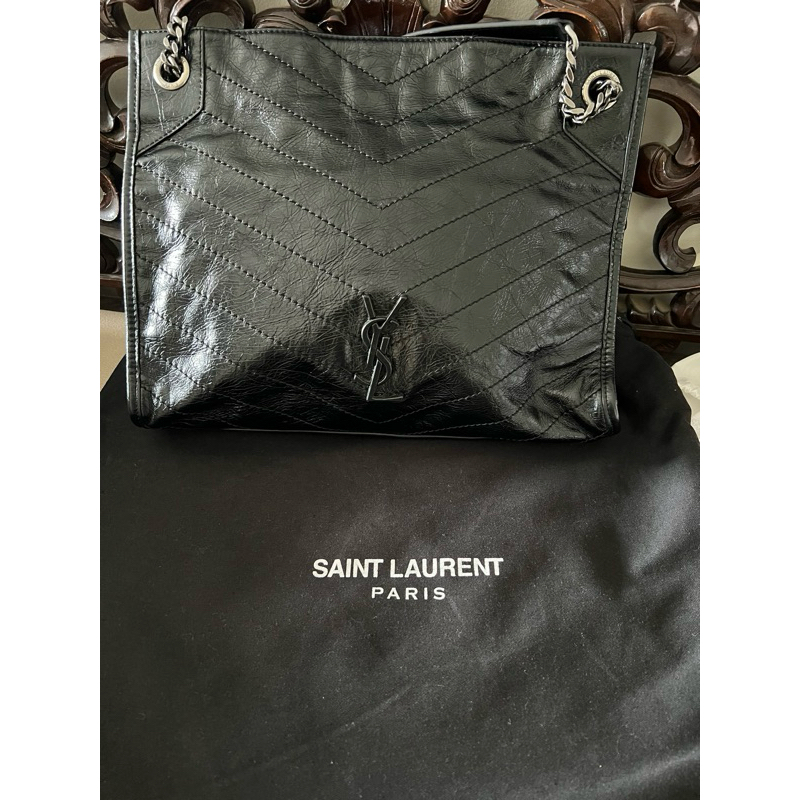 tote bag saint laurent preloved authentic
