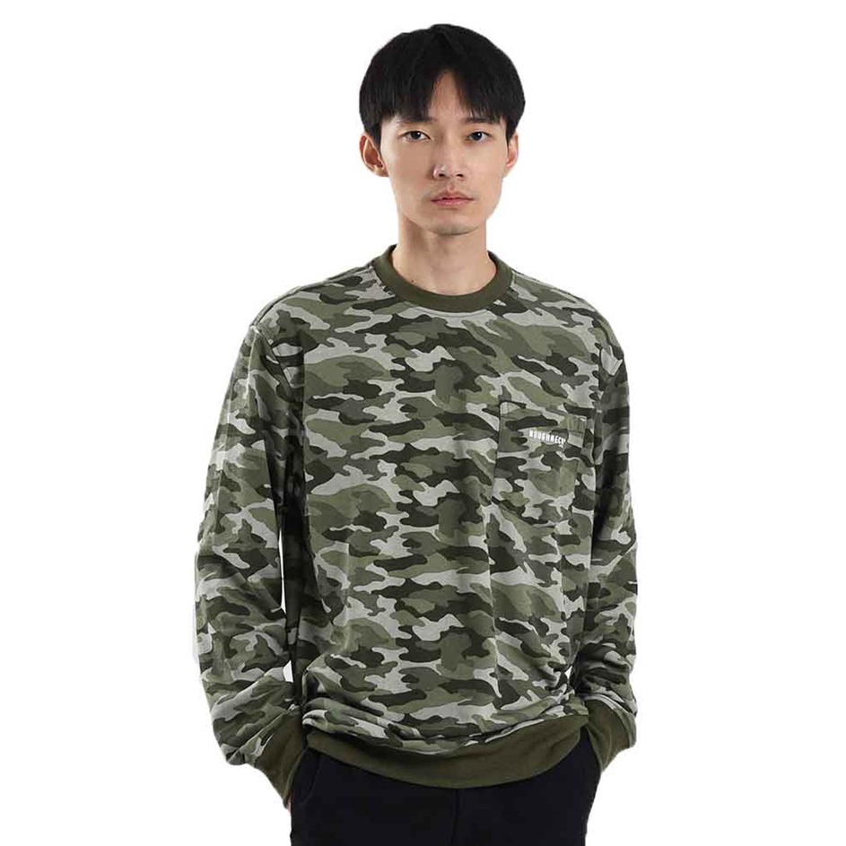 Roughneck SS27 Olive Camo Jossie Crewneck