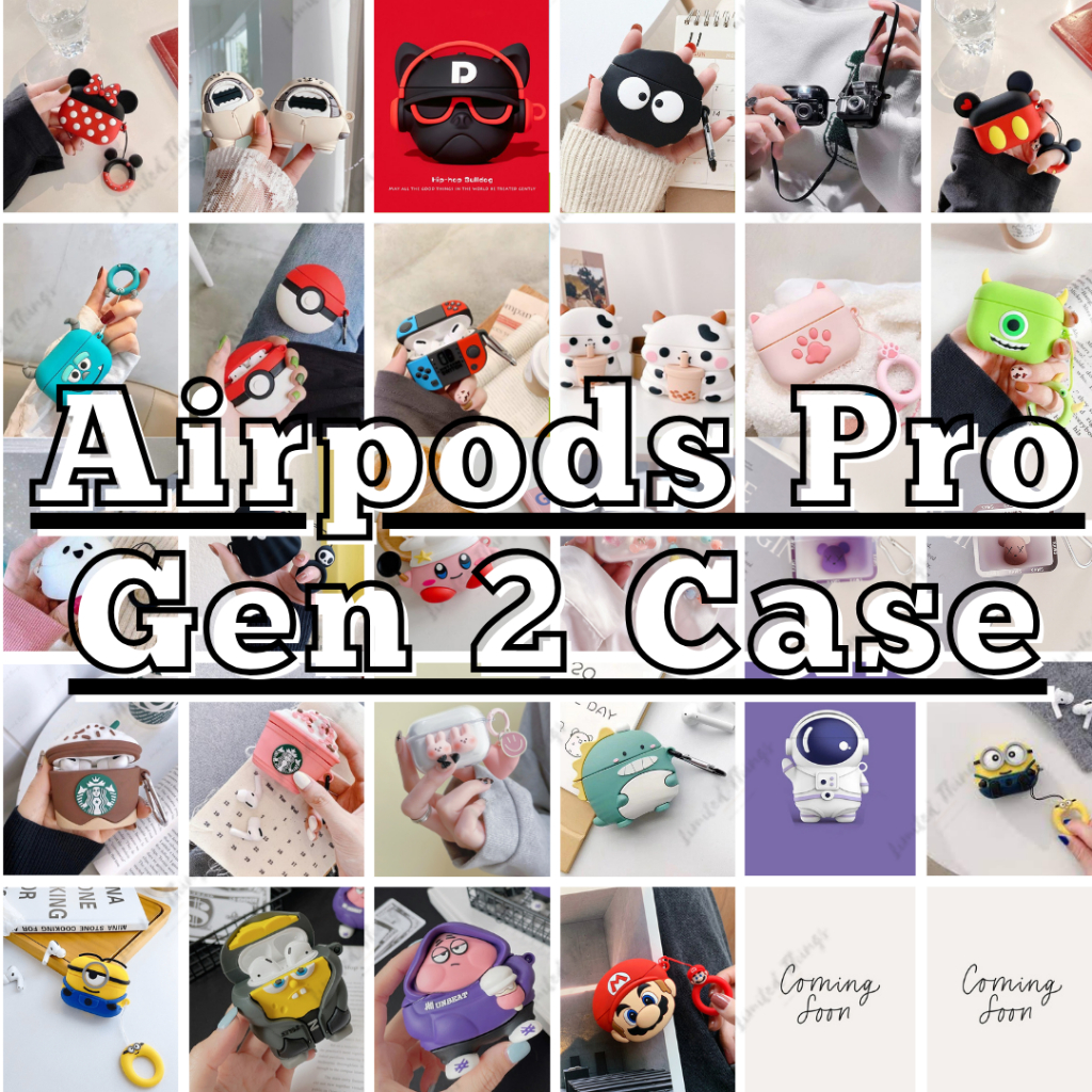 [PREMIUM CASE] Airpods Pro Gen 2 Pro2 Pro 2 2022 Case Silikon Lucu Character Minion Murah