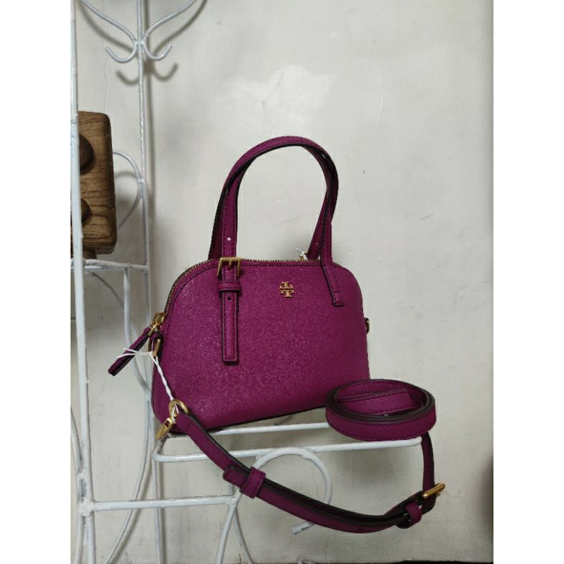 Tas Wanita Branded Original Emerson Dome Satchel Prickly Pear Fuschia