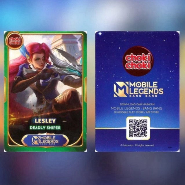 Kartu Mobile Legends Choki Choki Lesley Regulator