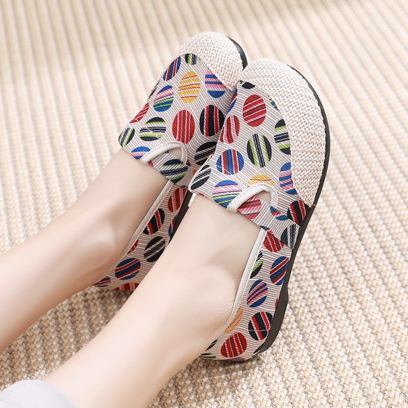 Sepatu Sneakers Wanita Sepatu Wanita Flatshoes/Slip On Wanita Versi Korea Tanpa Tali