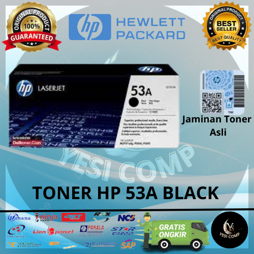 TONER HP LASERJET 53A BLACK ( Q7553A ) HP Laserjet Q 7553A Original