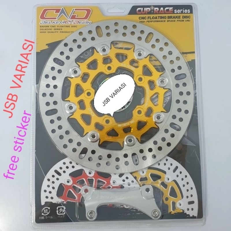 Disc Breket Piringan Cakram Delkevic 260mm Floating Beat, Scoopy, Vario 110, Vario 125, Vario 150  -