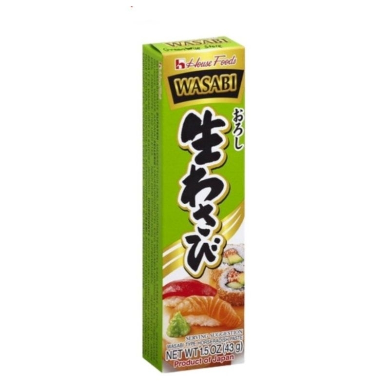 

House Foods Wasabi Paste in Tube 43 gram