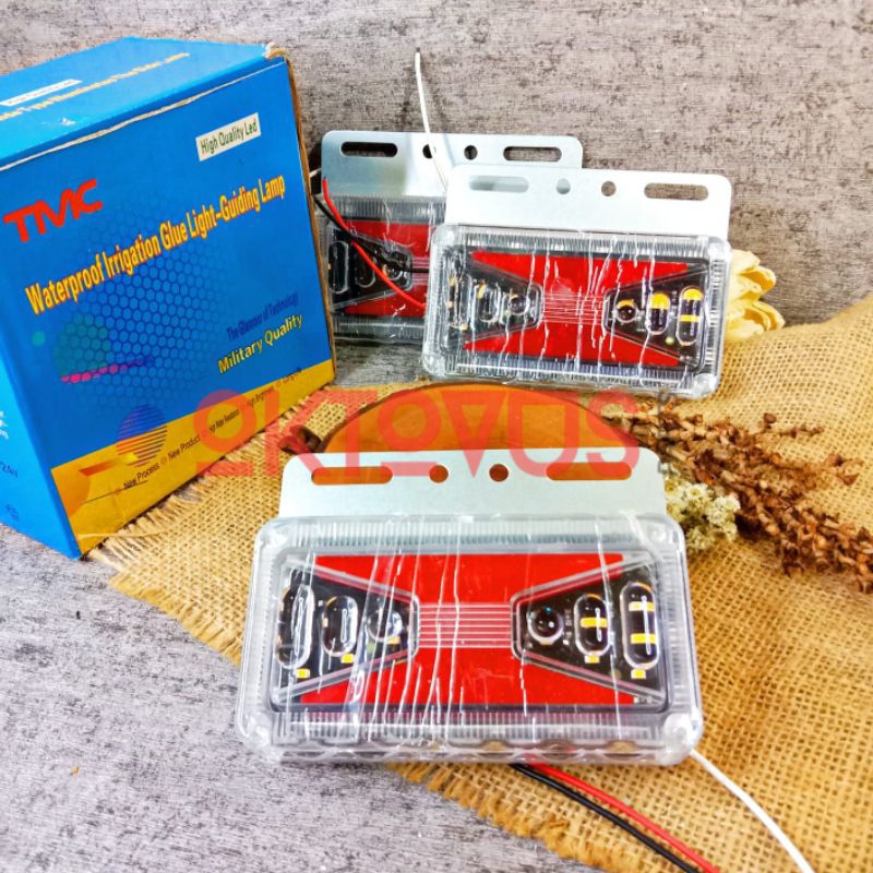 LAMPU LED SEGI UNTUK MOBIL BOX TRUK UNIVERSAL