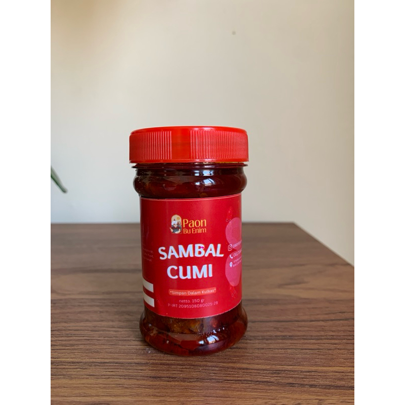 

SAMBAL CUMI PAON BU ENIM | SAMBAL BABY CUMI BALI