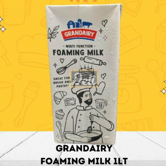 

>>>>>] Grandairy Foaming Milk 1Lt/Grandairy Susu Foam 1Liter Grandairy UHT