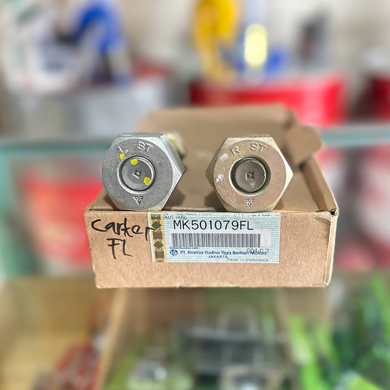 Hub Bolt Front Canter PS125 KTB / Baut Mur Roda Depan Canter PS125 KTB