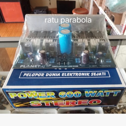 Kit power amplifier 600 watt stereo kit power 600watt