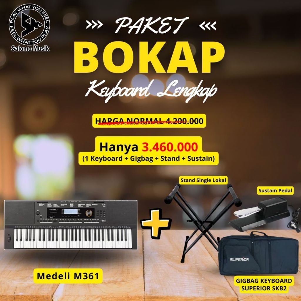 Keyboard Piano Medeli M361 Original