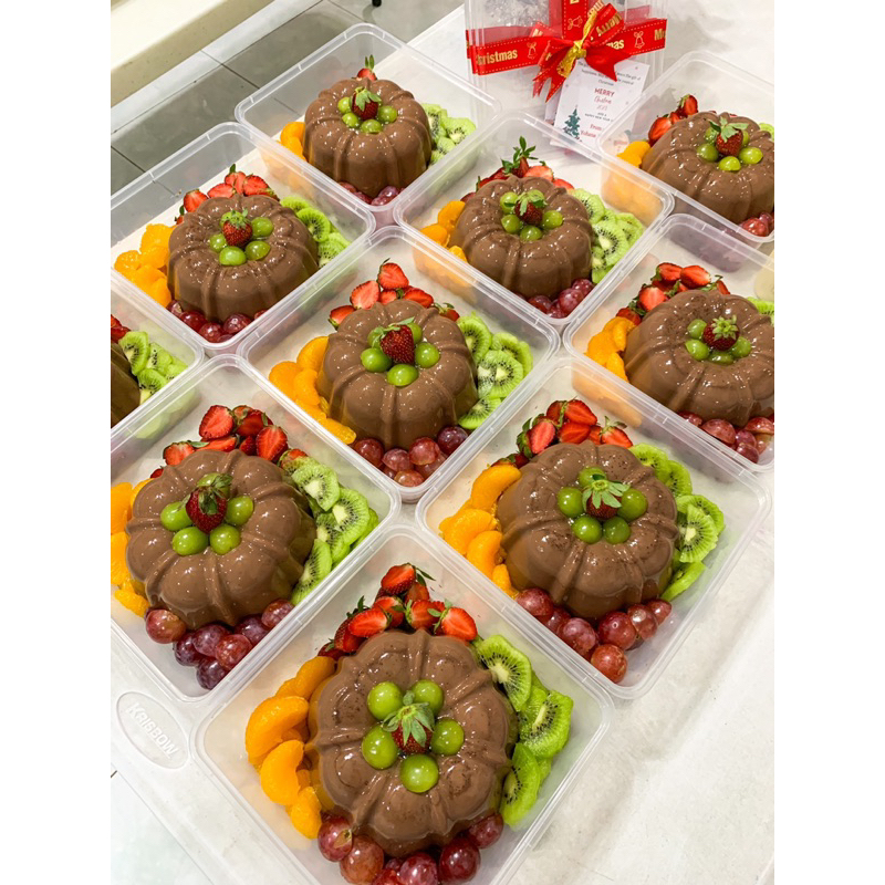 

PUDDING COKLAT MIX FRUITS