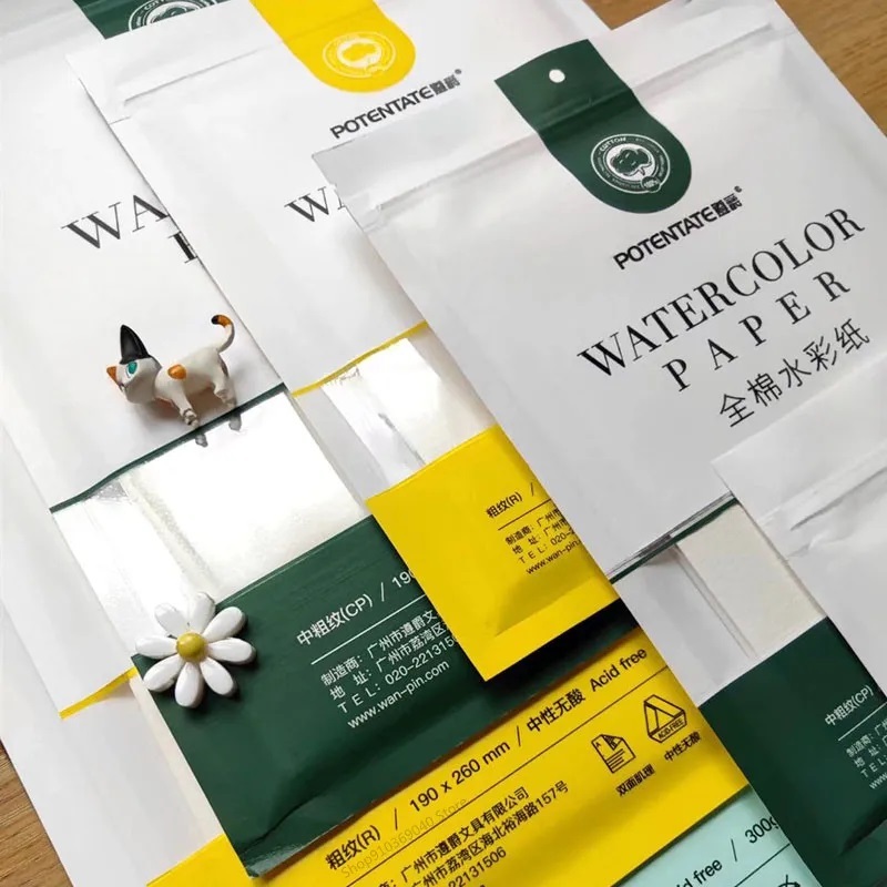 

Potentate Cotton Watercolor Paper Set 19 x 26 cm Kertas Cat Air