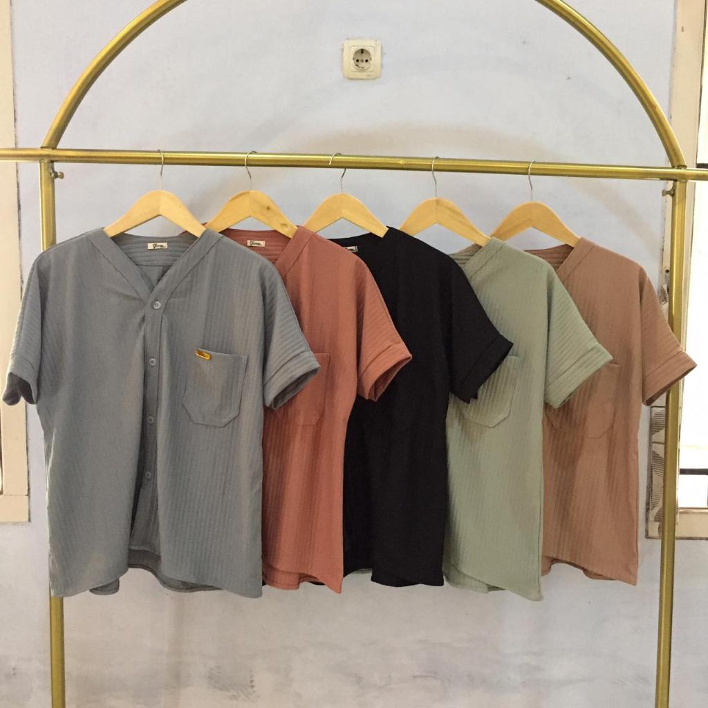 Kirana One Set Premium Setelan Lengan Pendek Polo Hornet Maxilin Grosir Celana Panjang Setelan Wanit