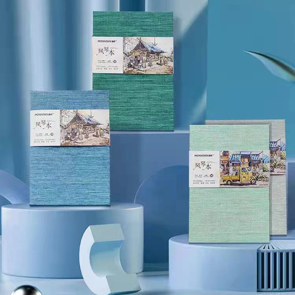

Potentate Cotton Watercolor Paper Concertina Book Kertas Cat Air