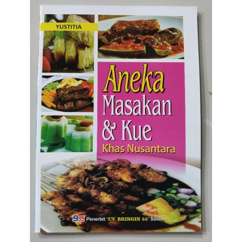 

buku aneka resep masakan dan kue khas nusantara