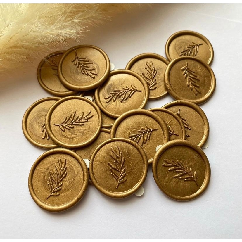 

LUCCA / 1 Pcs Wax Seal Sticker Coinsticker Undangan Vintage / Tanpa Minimum / 1 Pcs/ Termasuk Double tape / Lilin Wax Seal Vintage