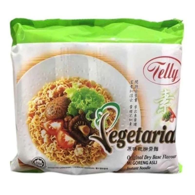 

Mie Telly Vegetarian Goreng 80 gr X 5 packs