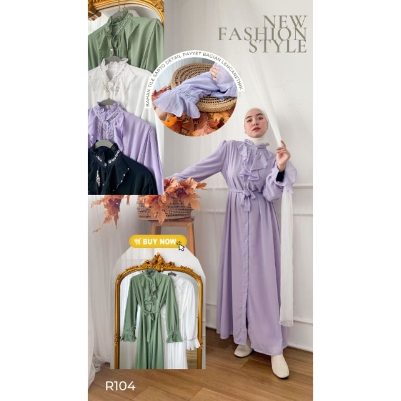 PGMTA GAMIS MEWAH KEKINIAN TANAH ABANG KHUSUS GROSIR