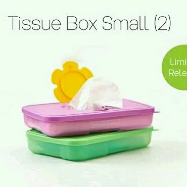 [ORIGINAL] NEW Tissue Box Tupperware | Kotak Tisu Tupperware