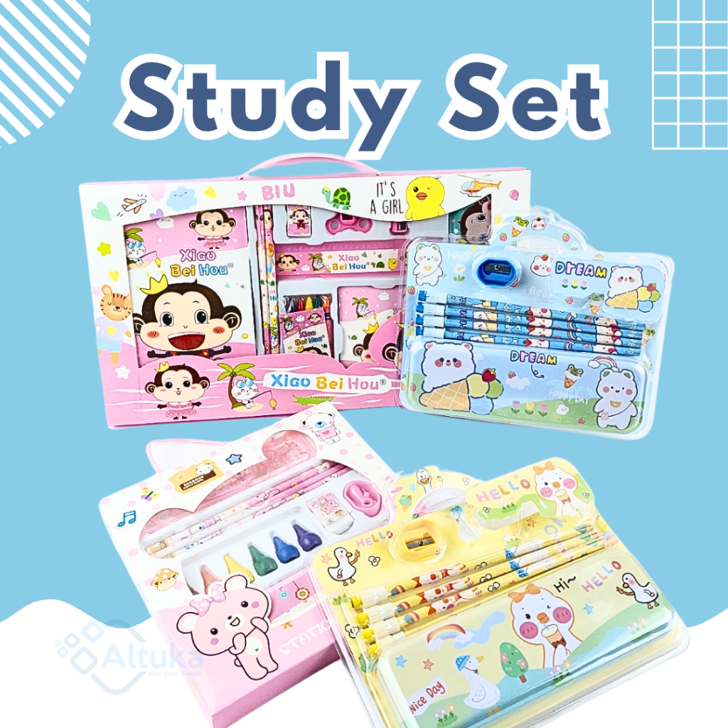 

Alat Tulis Set / Study Set / Paket Alat Tulis / Stationery set 9009 537 2015