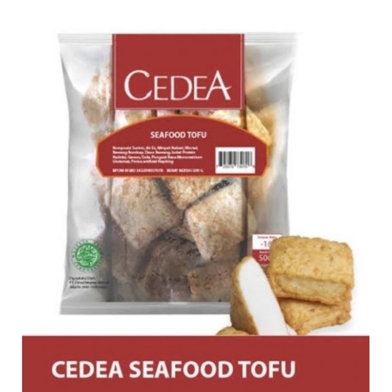 

Cedea Premium Seafood Tofu | Berat 500gr