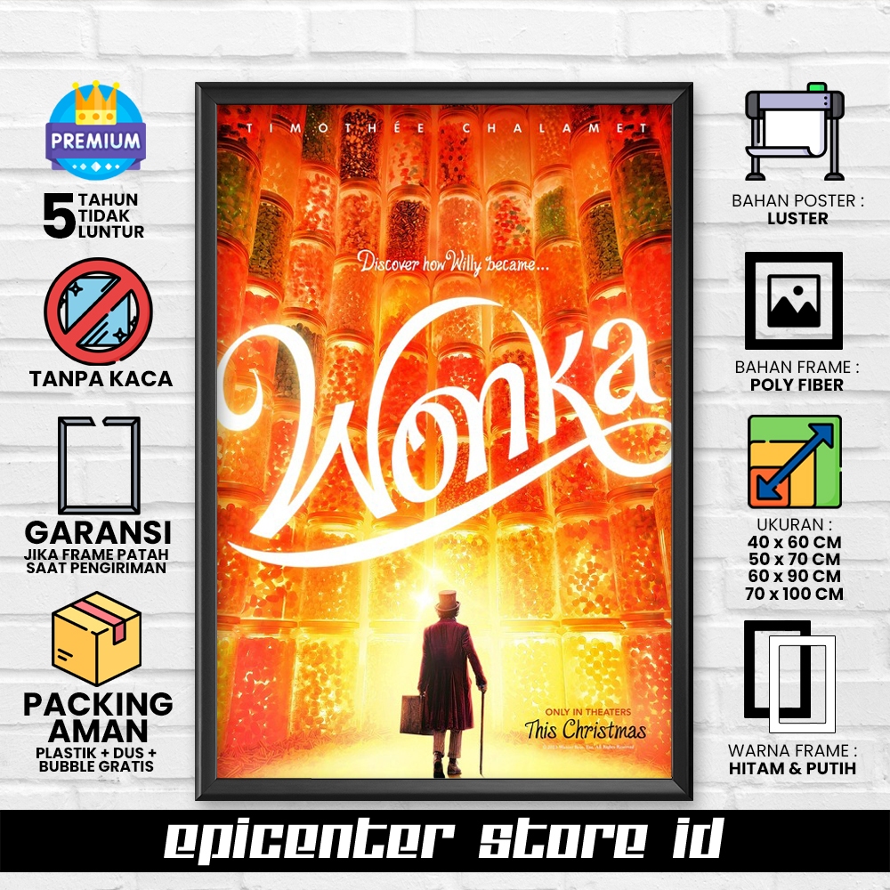 Poster Film Wonka - Teaser + Frame