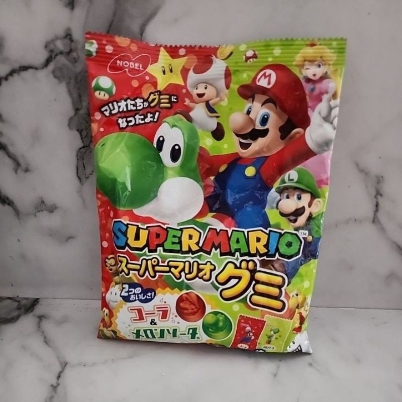 

Super Mario candy cola & melon from Japan