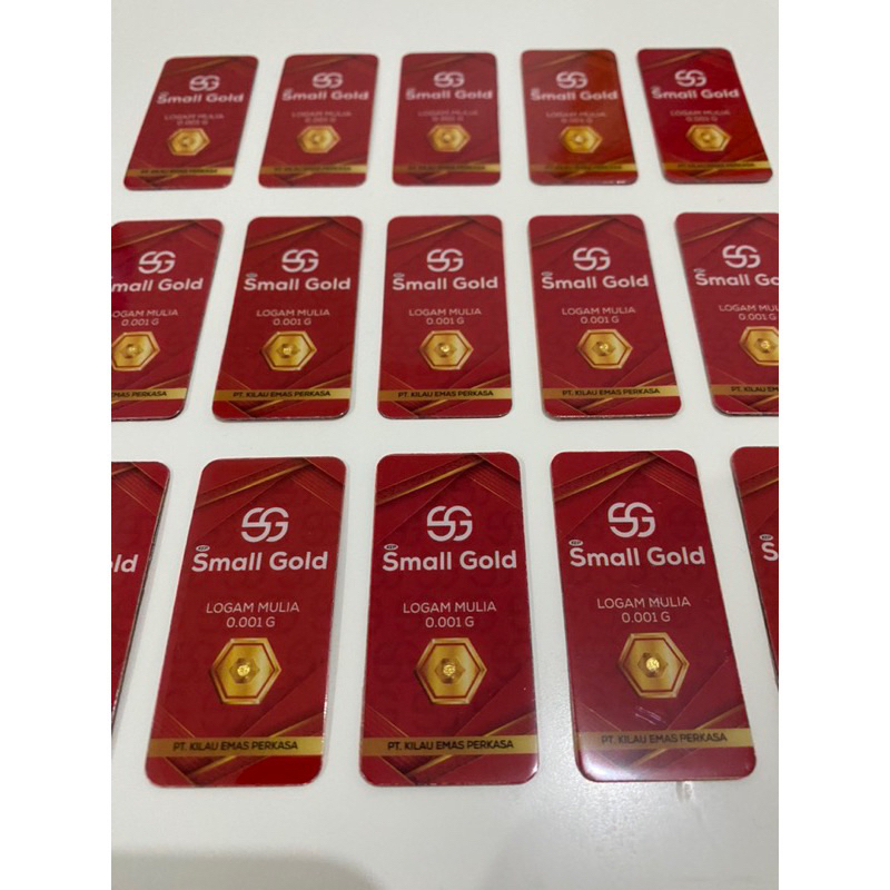 Emas Mini Gold 0,001gr (BONUS)