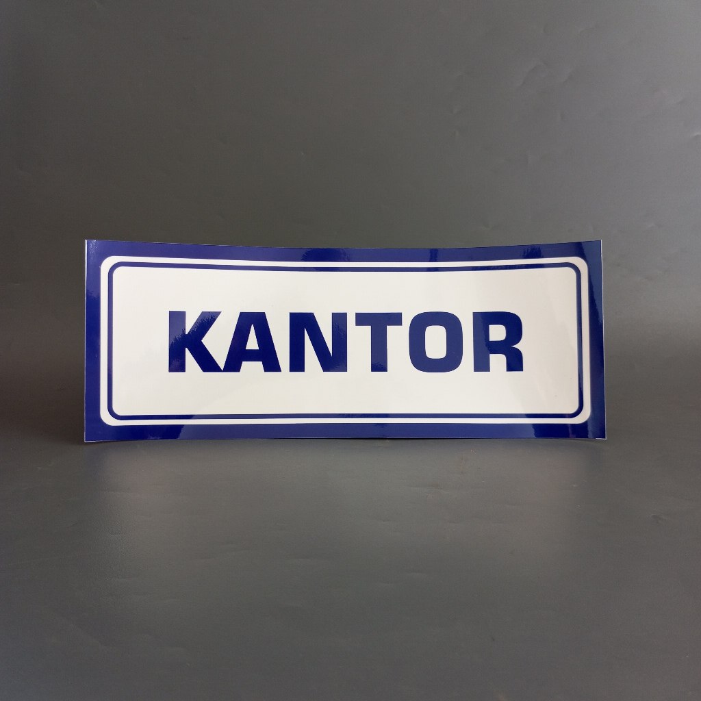 

Stiker Papan Nama Ruang Kantor - Stiker Vinyl - Papan Penanda Ruangan 11x30