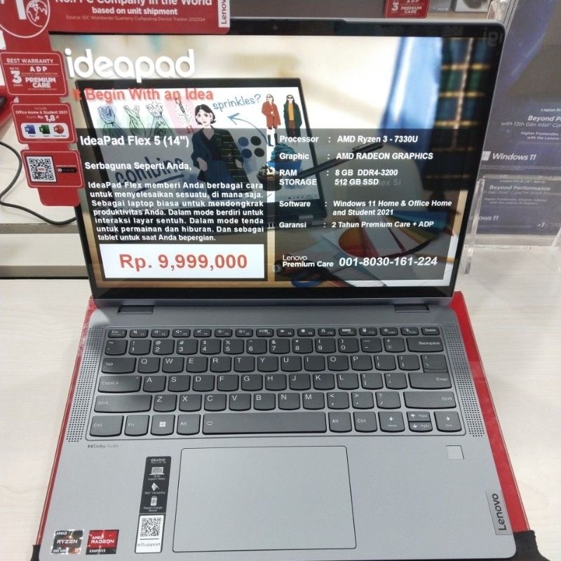 Laptop Lenovo Ryzen 3
