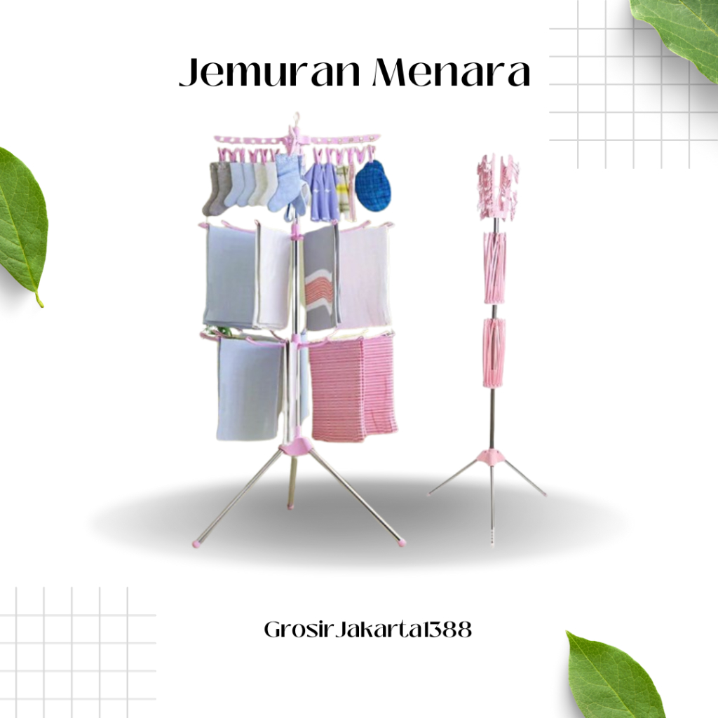 Jemuran Baju Jemuran Baju Bayi Jemuran Baju Lipat / Jemuran Pakaian Rak Jemuran Pakaian