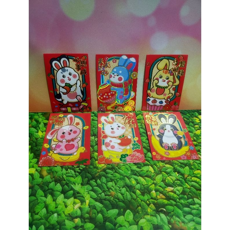 

angpao murah goceng gambar lucu A36 bahan tebal isi 6pcs