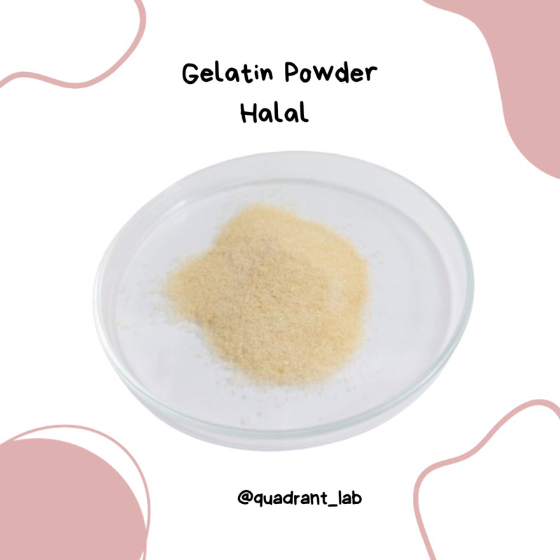 

Gelatin Powder Halal 100gram / Gelatin