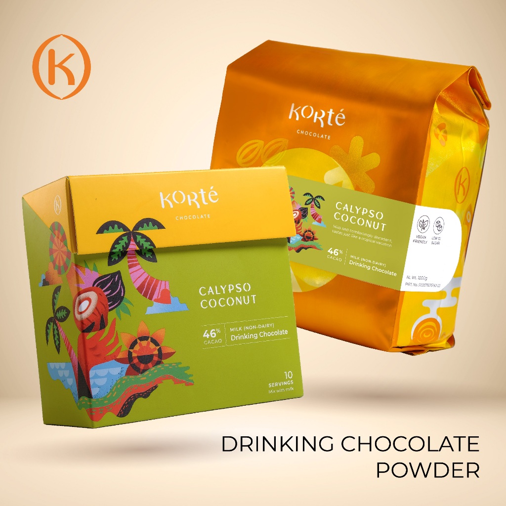 

Korte Calypso Coconut Drinking Chocolate Powder